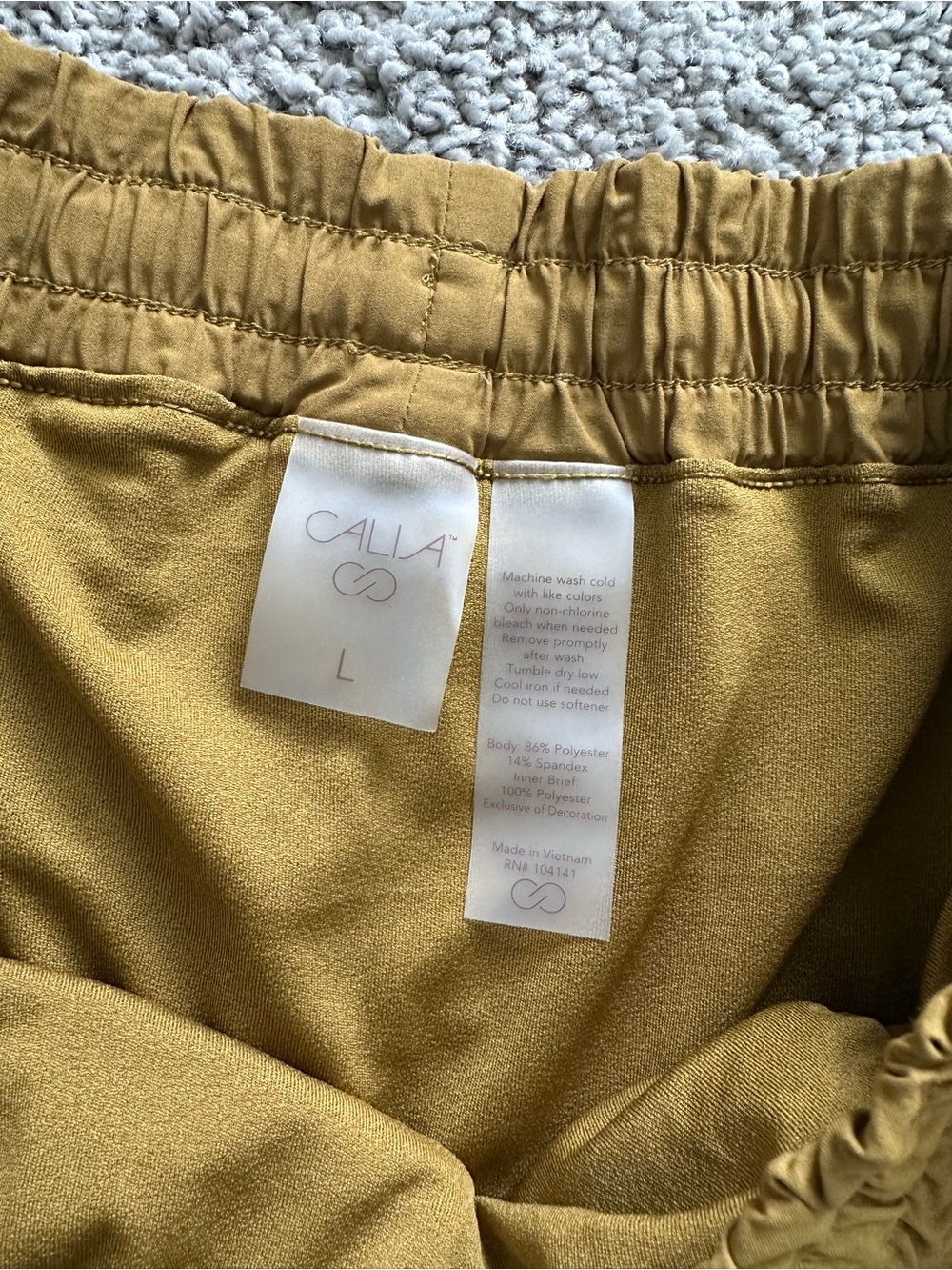 CALIA Women's Mid Rise Infinity Run Short - Picture 3 of 3